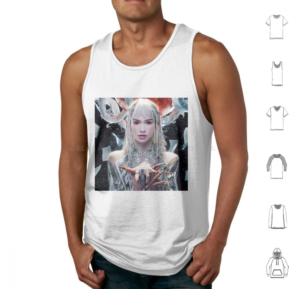 Grimes Book I Tank Tops Vest Sleeveless Grimes Book I Shinigami Eyes Player Of Games