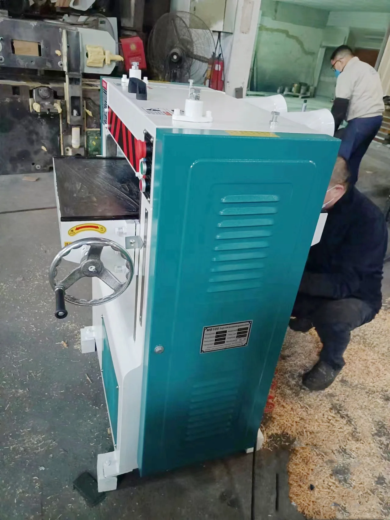 400mm 500mm 600mm 800mm Woodworking Wood Pressure Helical Cutter Thickness Thicknessing Pressing Planer Thicknesser Machine CE