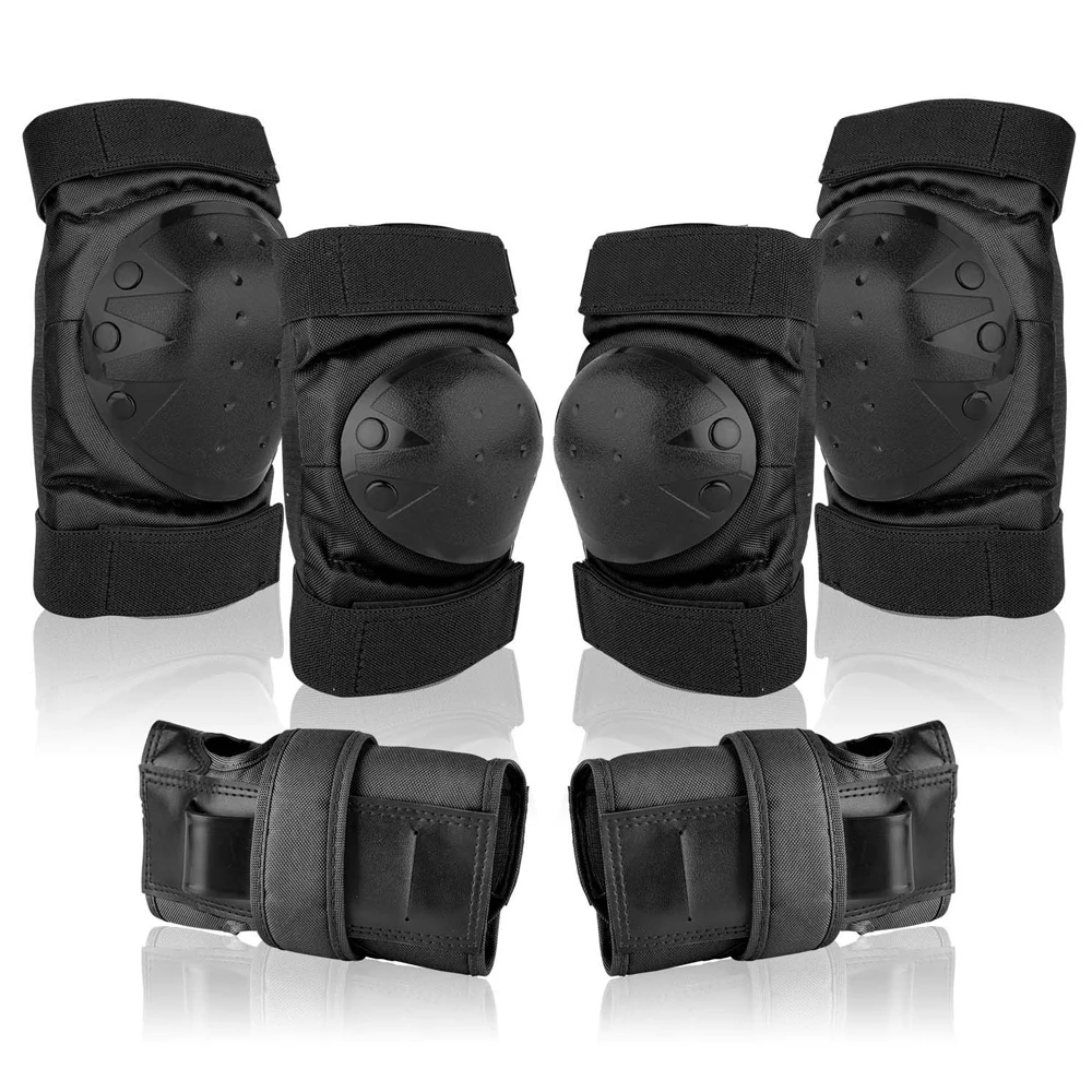 Adult Youth Kids Knee Pads Elbow Pads Wrist Guards Protective Gear for Skateboarding Roller Skating Cycling BMX Bicycle Scooter