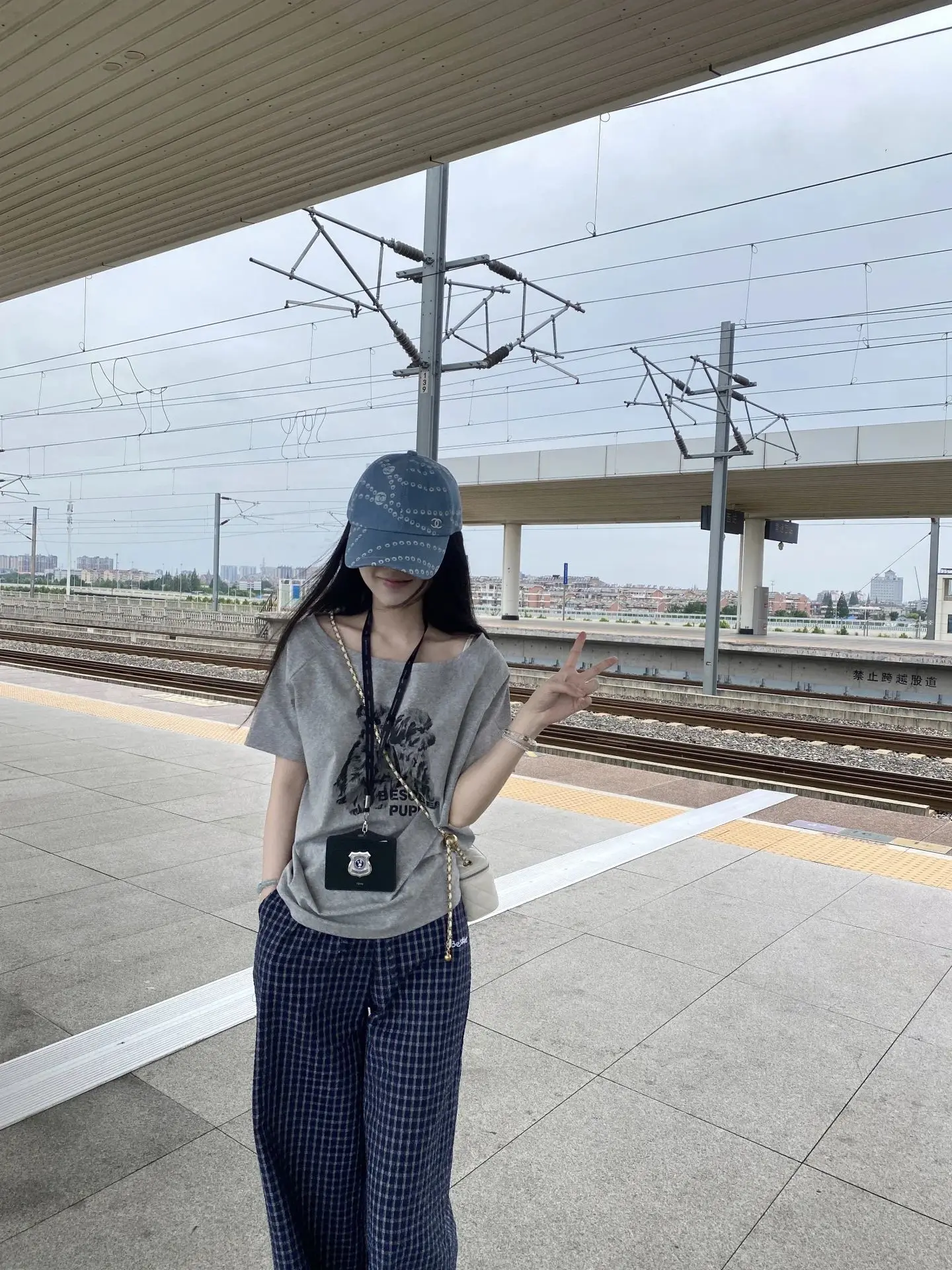 Retro American Dog Print oulder Bared ort Sve T irt Women Summer Slim Fit Loose Sle f Sve Trendy Top