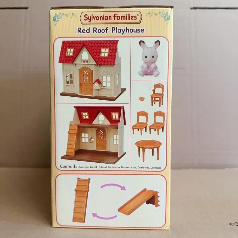 Originale Sylvanian Families Portachiavi Vestiti Sorpresa Mobili Chihuahua Figure Houes Accessori Famiglia Giocattolo Dolce Sogno Casa