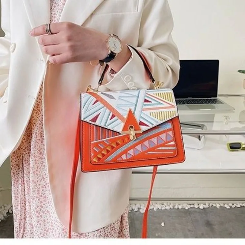 New All-in-one Bag Embroidery Crossbody Light Luxury Fashion Bags for Women Hot Selling Bolsos De Mujer Free Shipping