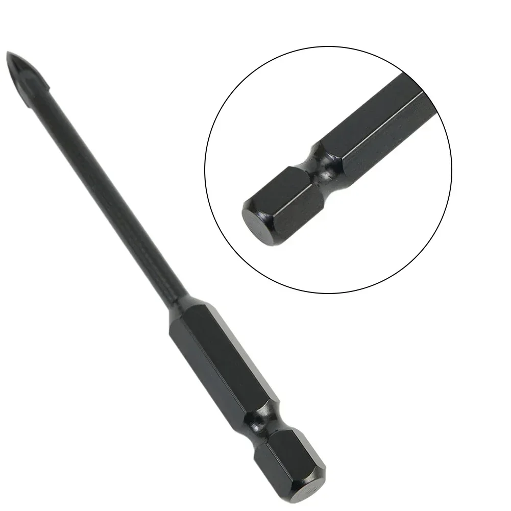Broca para madera, herramientas de perforación de azulejos de cerámica, hormigón, Metal, sierras perforadoras de diamante para gres, 4-12mm,