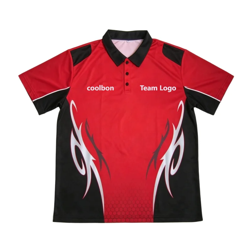 5PCS Custom Short Sleeve Racing Polo Shirt Personalized with Team Name Logo And Your Name - Colorful Team Uniform Tops