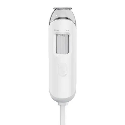 Analizador de prueba de piel con lupa de poros A24P, 50X-200X, Wifi, Eetector de piel y cabello Visible, analizador de piel, lupa de poros