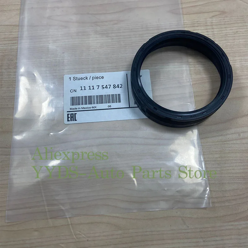 2PCS Crankshaft Front Oil Seal For BMW E46 E81 E83 E87 E89 E90 N45 N43 N52 11117547842