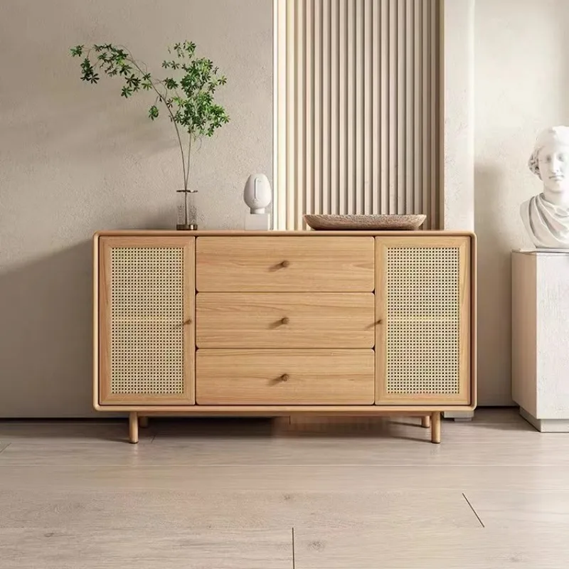 Armadi da soggiorno ad angolo nordico, armadietti per archiviazione, cassetti, armadi da soggiorno, corridoio in legno, mobili alla moda Gabinete