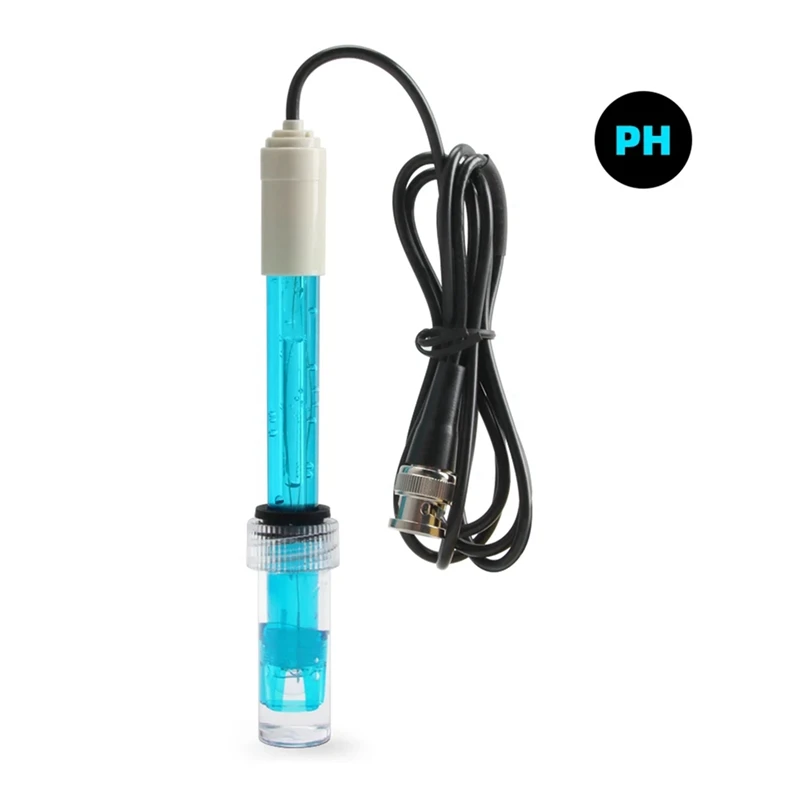 Probe pengganti ABFU-PH dengan antarmuka BNC 300Cm kabel 0-14 PH Q9 Probe Controller Sensor potensial pengurang oksidasi