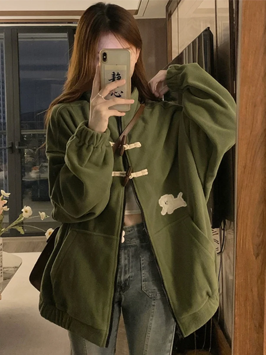 

Baseball Jackets Teenager Womens Winter Romantic Sleeveless Detachable Thicker Button-Embellished Heavy-Duty Glamour Patchwork