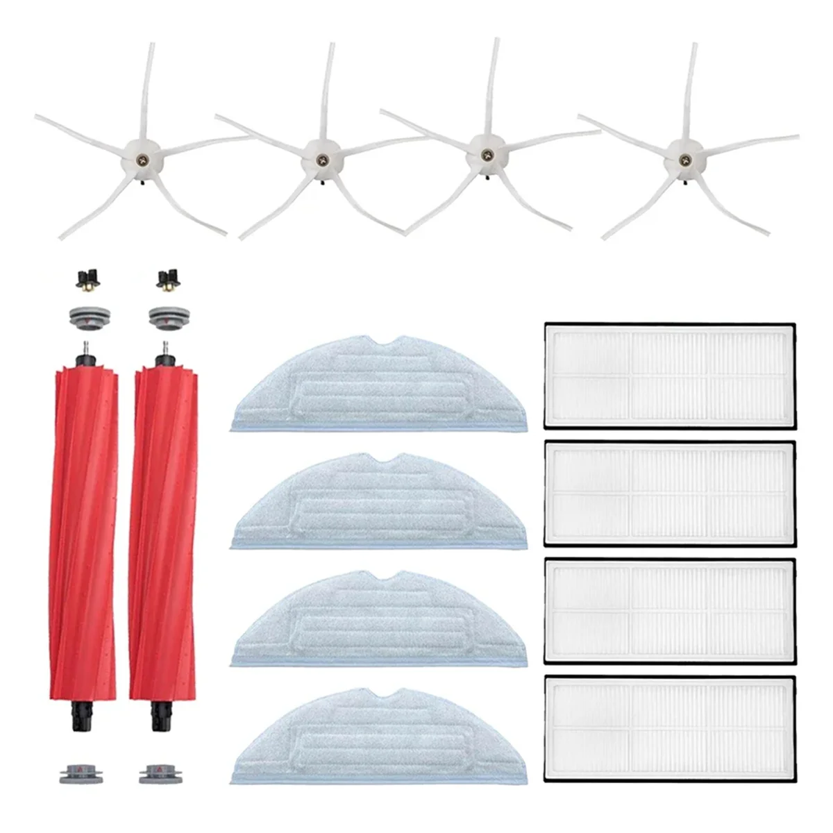 

A04V для S7 S70 S75 S7Max S7MaxV T7s ткань для швабры Hepa фильтр основная боковая щетка запчасти для пылесоса аксессуары