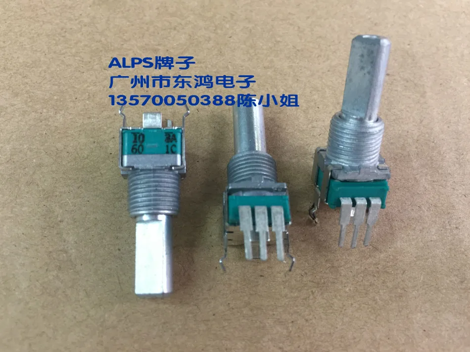 [BELLA]Japan Alps RK09L precision potentiometer single link A10k axis length 20mm volume potentiometer -10pcs