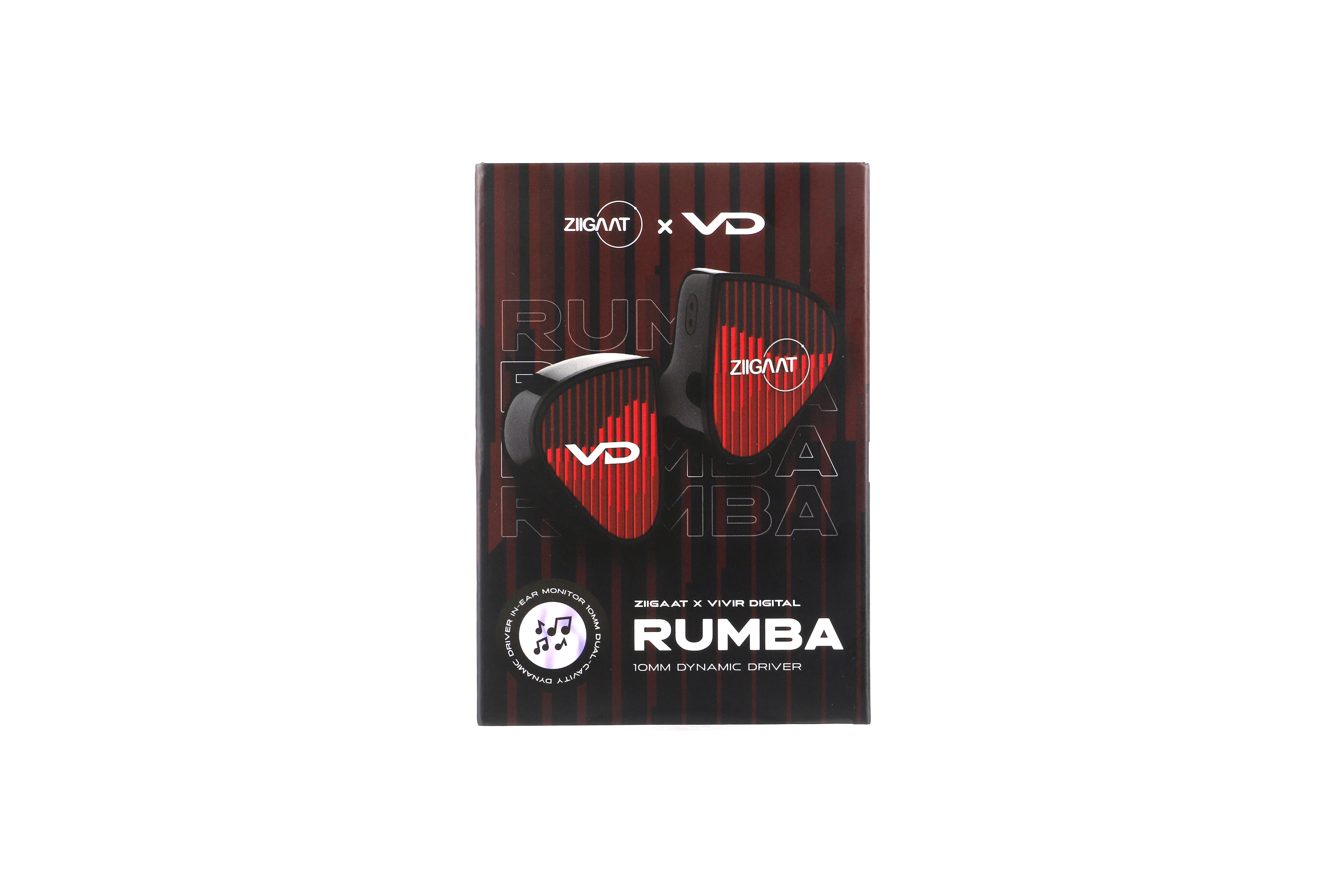 Linsoul ZiiGaat x Vivir Digital: RUMBA 10mm Graphene Dynamic Driver In-Ear-Monitor mit ausgewogener Klangsignatur – Detail 12