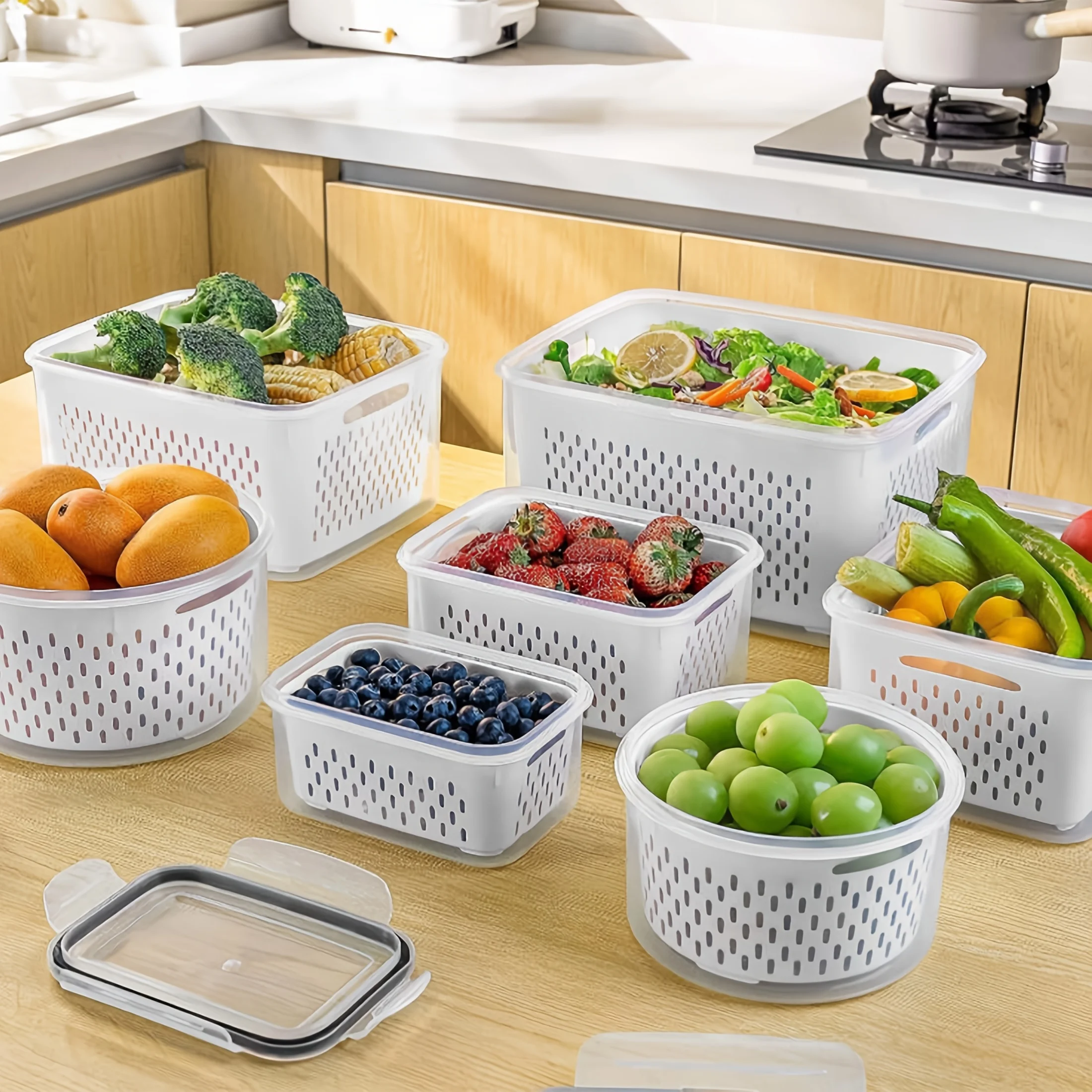 Hot Sale Gift 9Pcs Fridge Stor - Food Storage Keep Hot recension och pris