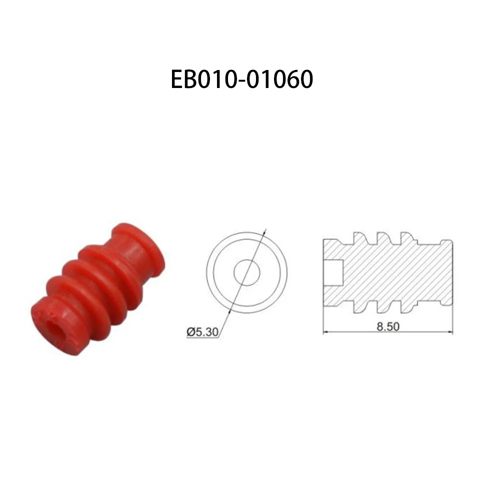 

5000pcs EB010-01060 New energy car rubber seal automotive Waterproof connector terminal plug pin