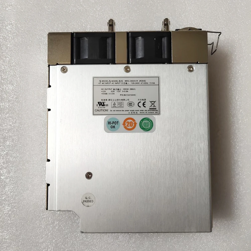 Fonte de alimentação do servidor MRG-3800V-R 800W B013410005