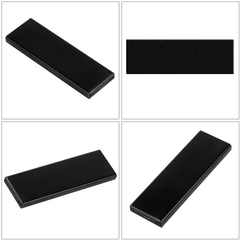USB 3.2 Gen 2 SSD Enclosure JMS580 10Gbps NVMe M.2 to USB C Hard Drive Case for MacBook Apple 2012 External Storage Adapter