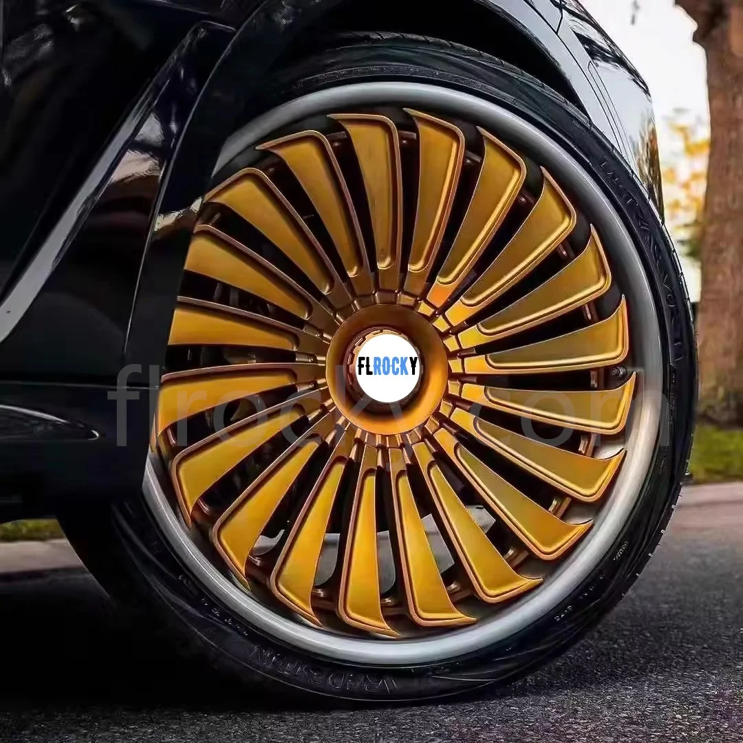 

Flrocky Factory Custom Made Carbon Fibre Wheel Hub 18 19 20 21 Inch Carbon Fiber Rim Fit for Passenger Car