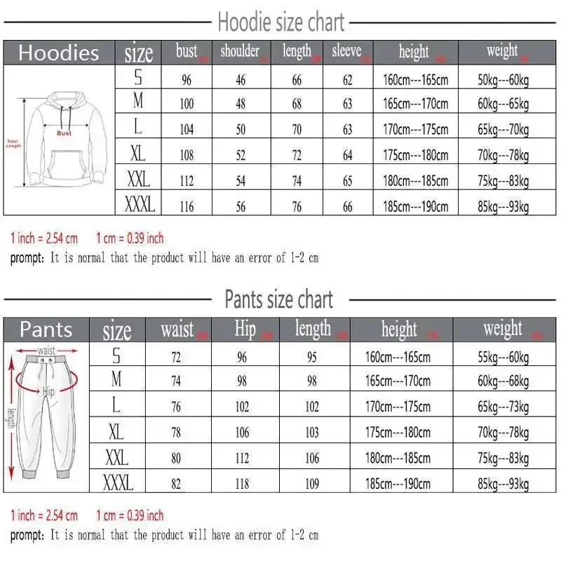 2024 new fashion spring autumn men\'s suit Gradual zipper hoodie + sweatpants casual street wear men\'s sportswear suit