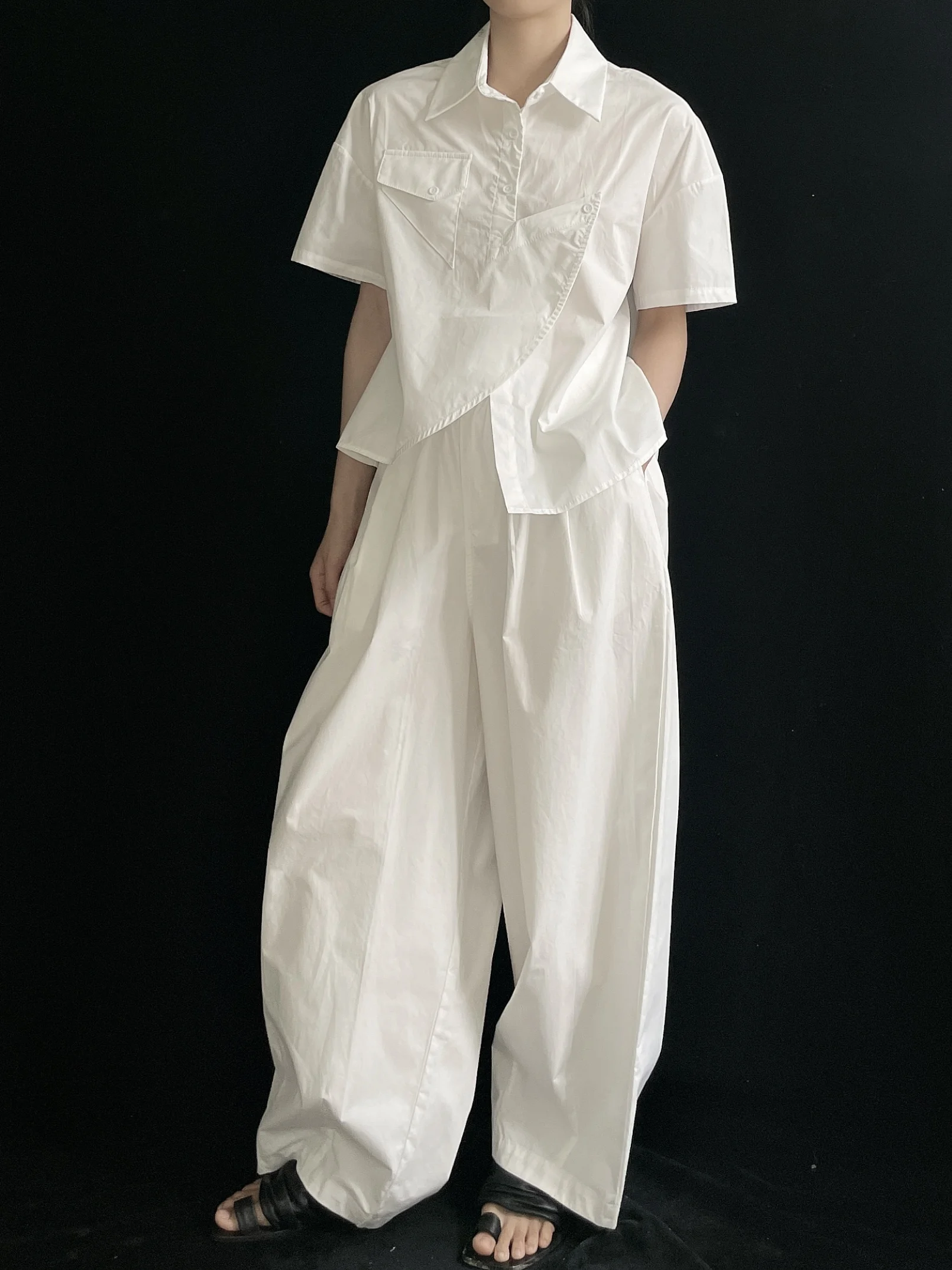 

Летние повседневные свободные прямые брюки из хлопка и льна с высокой талией, белые, тонкие, дышащие, удобные, для отдыха