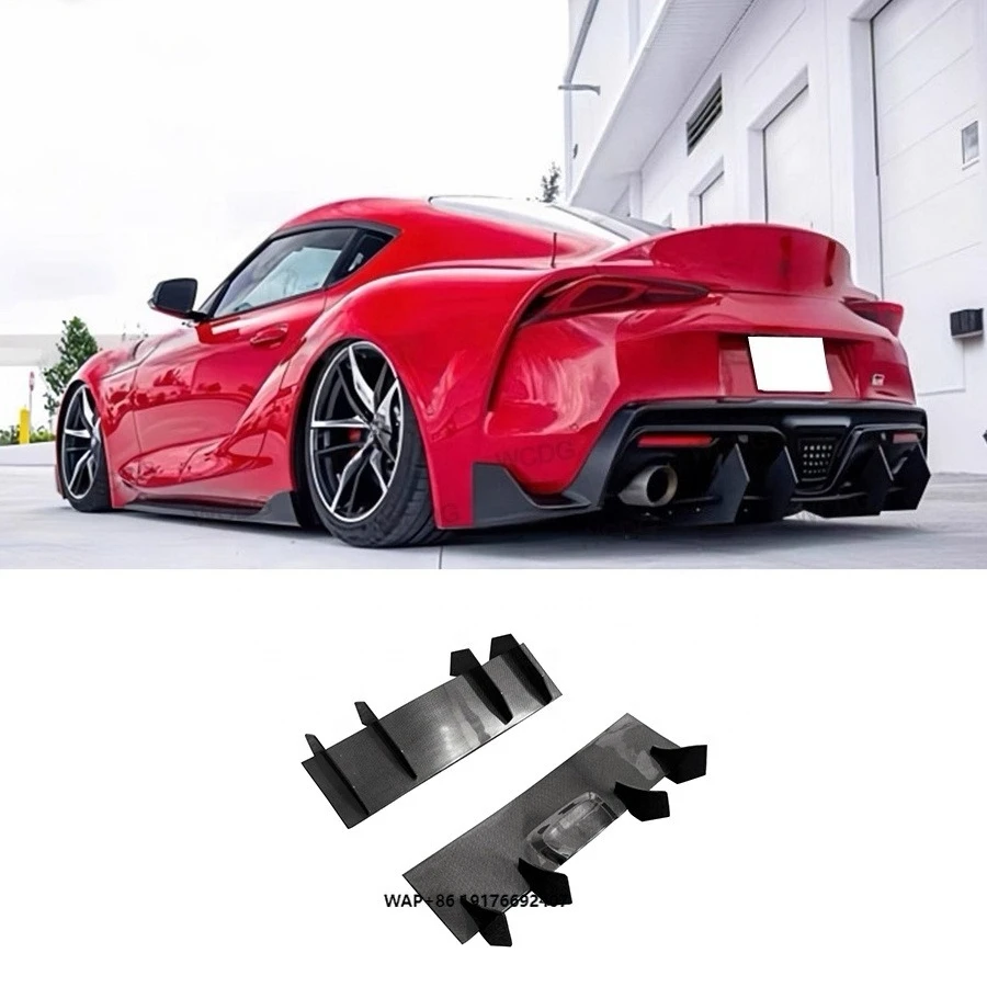 

AR Style Carbon Fiber Rear Diffuser forToyota GR Supra A90 A91 2019+ Rear Bumper Lip Diffuser Splitter Car Parts Bodykit