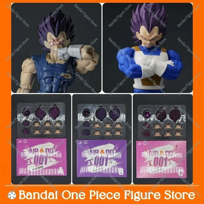 

AIR&OQ Studio Original 001 Magic Vegeta Head Sculpture Accessory Pack for Black Hole Vegeta 1/12