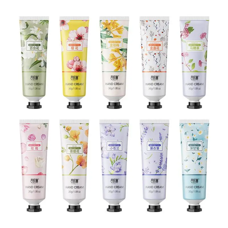 1pcs Moisturizing Hand Cream Anti-chapping Repair Soften Skin Whitening Hand Cream Winter Anti-crack Skin Care Hand Lotion 30G