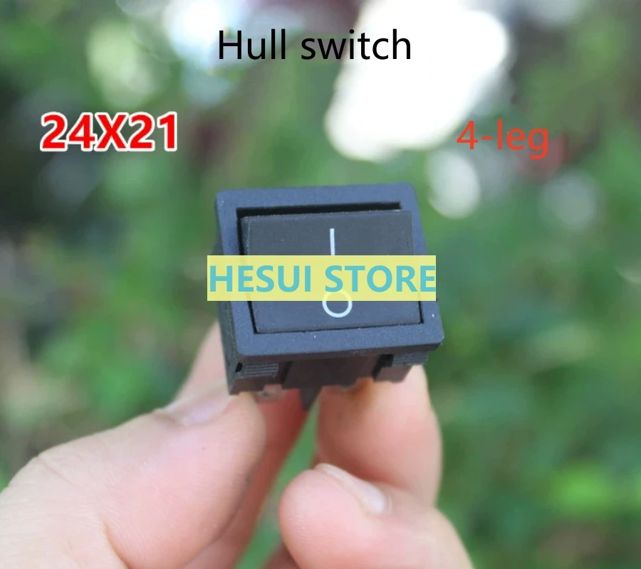 1/3/5pcs Ship switch 4 pin 2 gear KCD2 warping power switch