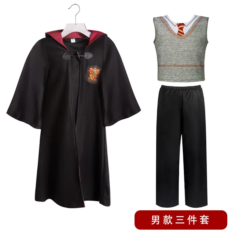 Children\'s Halloween Costume Magic Robe Cosplay Festive Atmosphere School Uniform Party Performance Costume