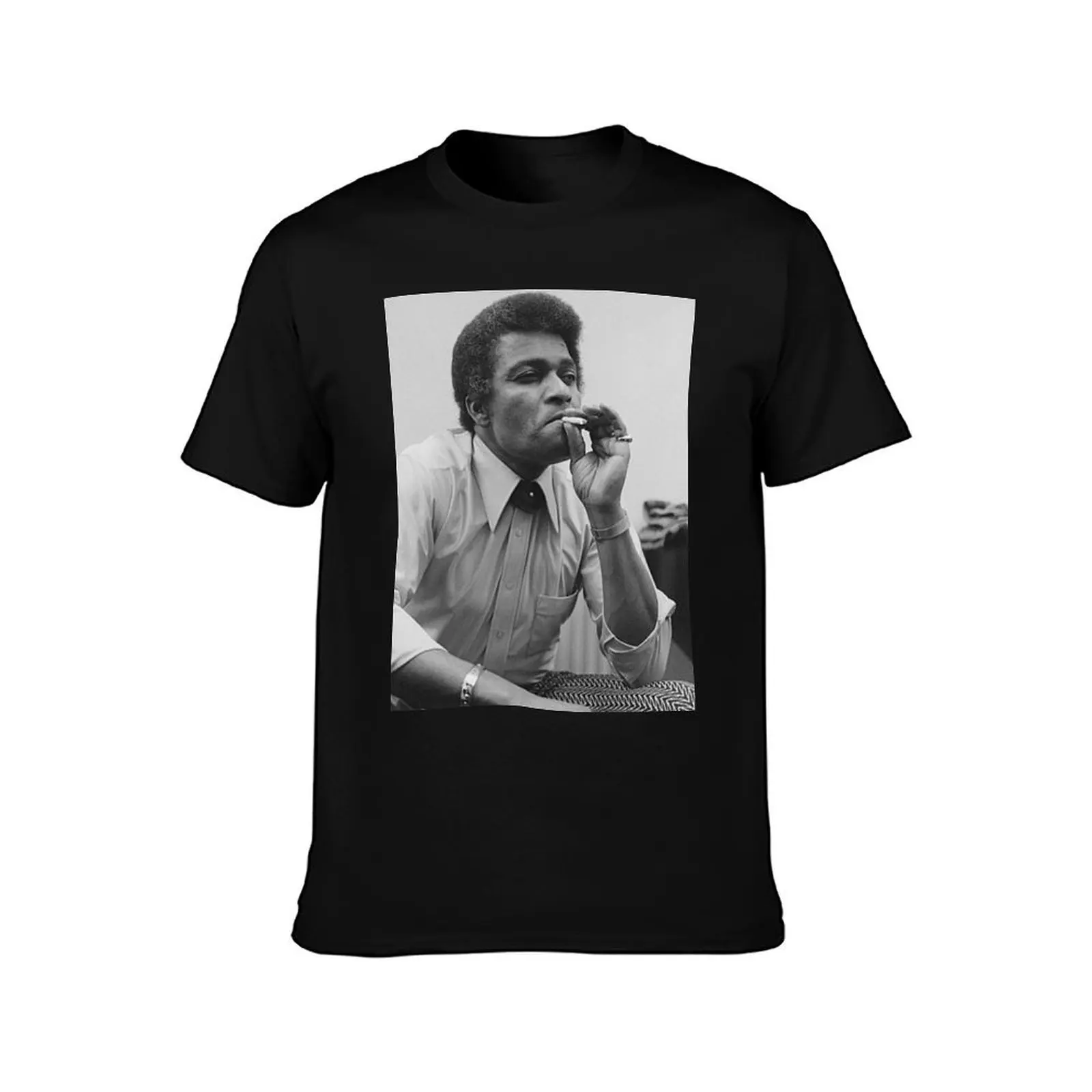 Charley Pride handsome T-Shirt Anime t-shirt Blouse Luxury man luxury clothes men