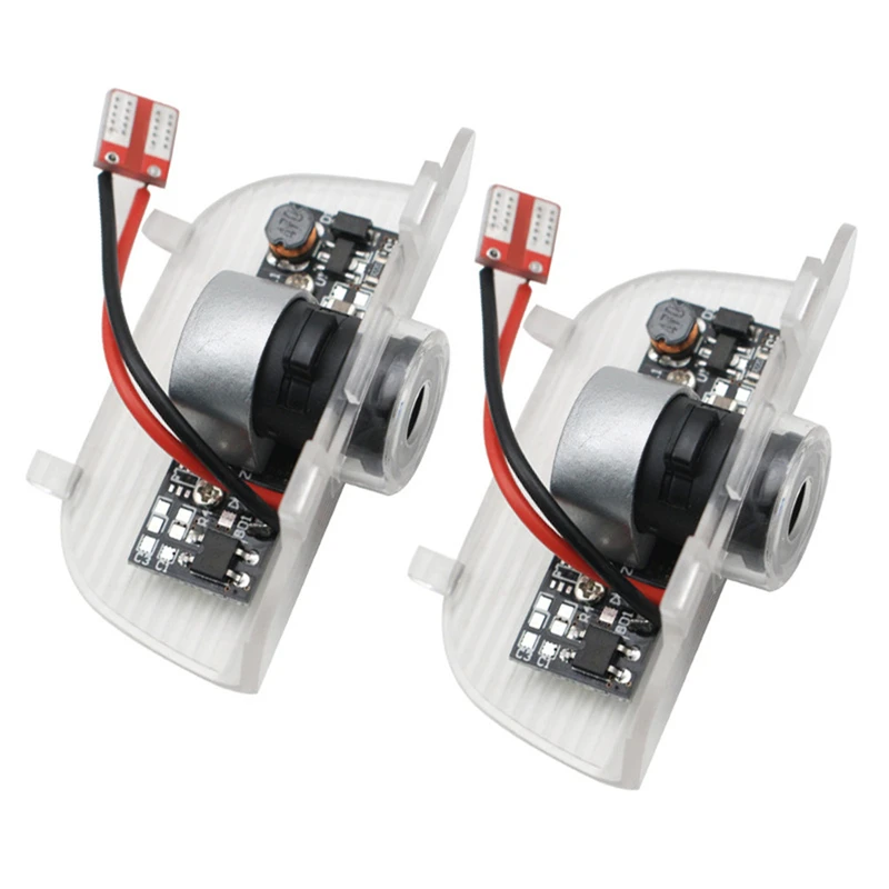2Pcs LED Light Car Door Projector Emblem Ghost Shadow Lamp Accessories For Honda CR-Z 2010 2011 2012 2013 2014 2015 2016-2021