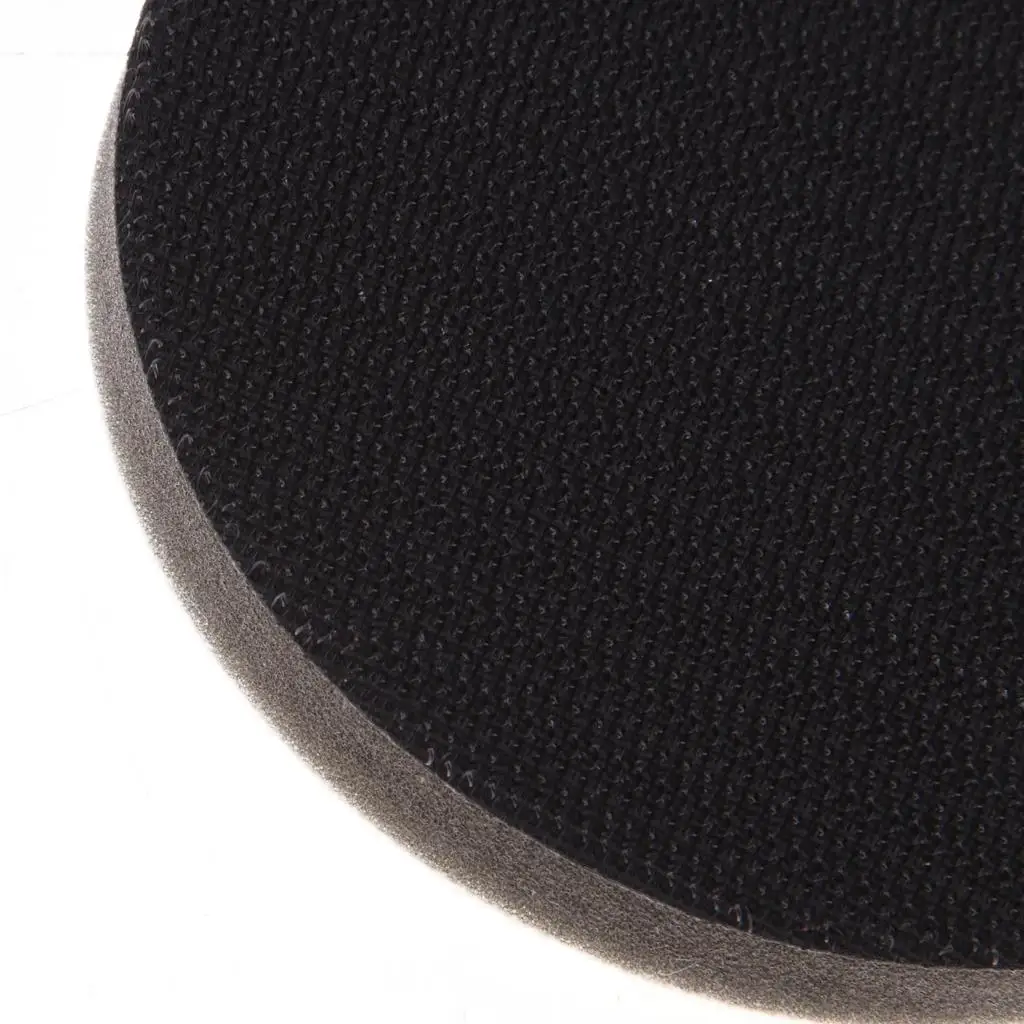 Black White Soft Cushion Interface Pad Sponge Sanding Disc Backing Buffer for Hand Grinder Tools