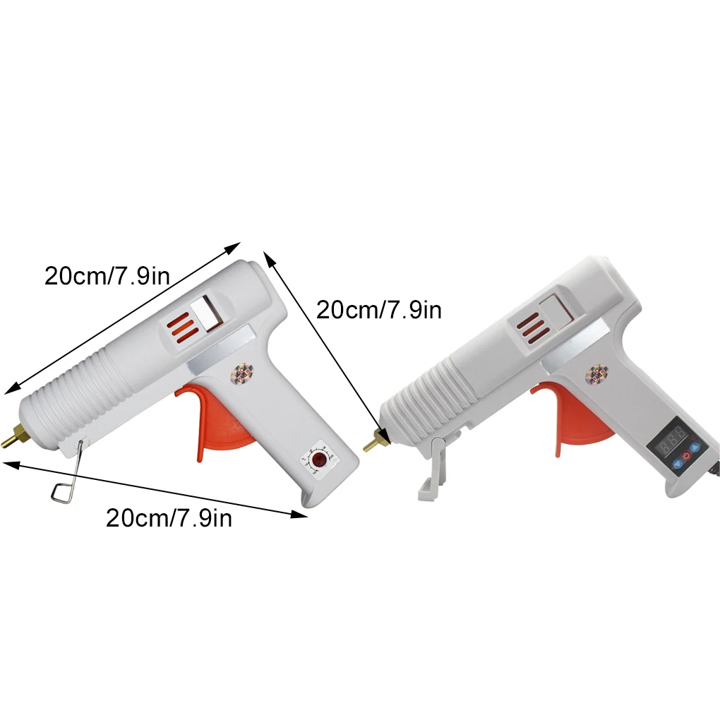Pistolet à chaud adhésif industriel, buse en cuivre pour décharge de colle stable, très approprié pour coller des outils de réparation de miroirs