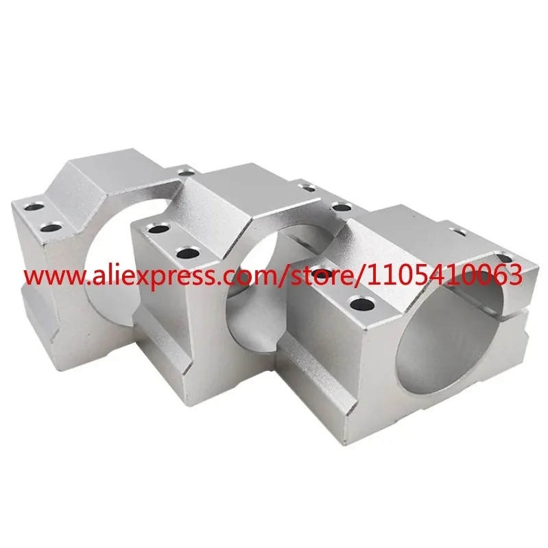 65Mm/80mm/100mm/125mm numerical control spindle motor holder numerical control engraving machine fixture motor holder aluminium