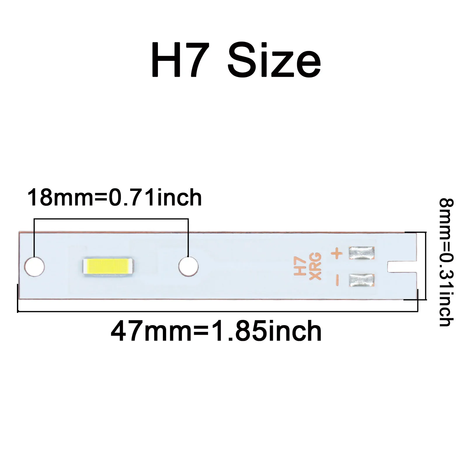 1 pz substrato di rame ad alta potenza led faro per auto lampada tallone 1860 CSP H7 H3 H1 Chip DC9-10V bianco freddo fendinebbia automatico