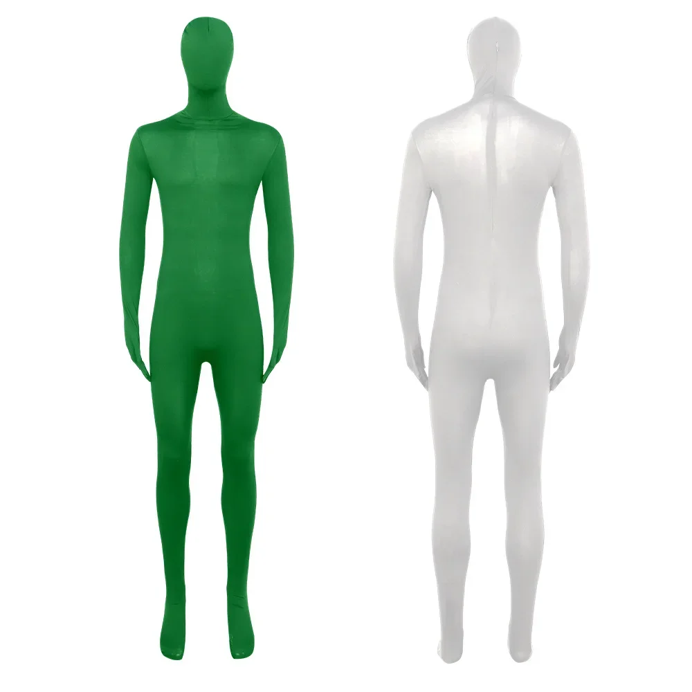 Homens e Mulheres Zentai Full Body Dance Set, Lycra Apertada, Halloween e Carnaval Novidade