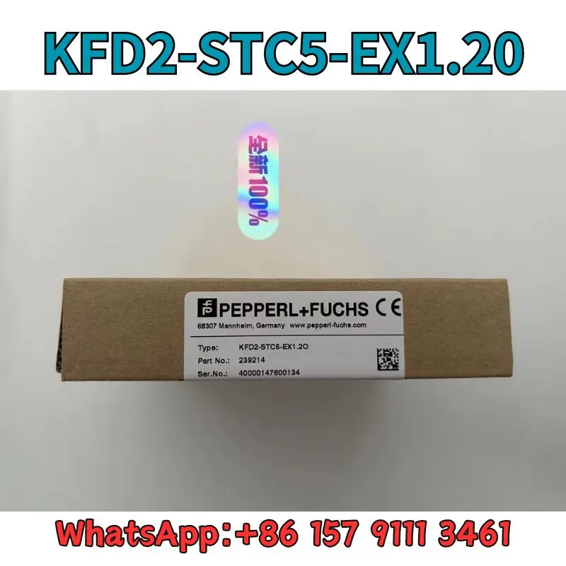 Brand-new Safety barrier KFD2-STC5-EX1.20 Fast Shipping