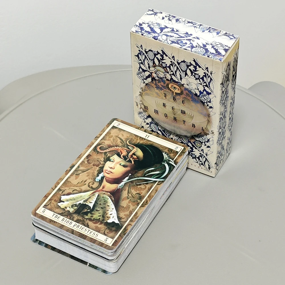

10.3*6cm The New Immortals Tarot Deck 78 Pcs Tarot Cards Based on Rider Waite System