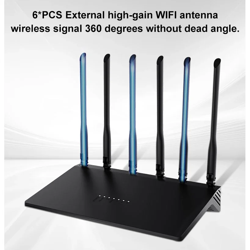 ZBT-enrutador AX3000 WIFI 6, amplificador de red de señal externa, WIFI 6, 5GHz, 256MB, 128mb, 2,4G y 5G