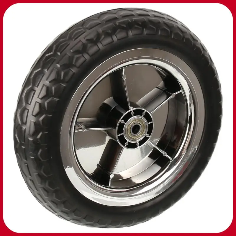 Non inflatable 8-inch wheels, children's bicycles, foam wheels, children's toy cars, tricycles, four wheeled carts for drivers