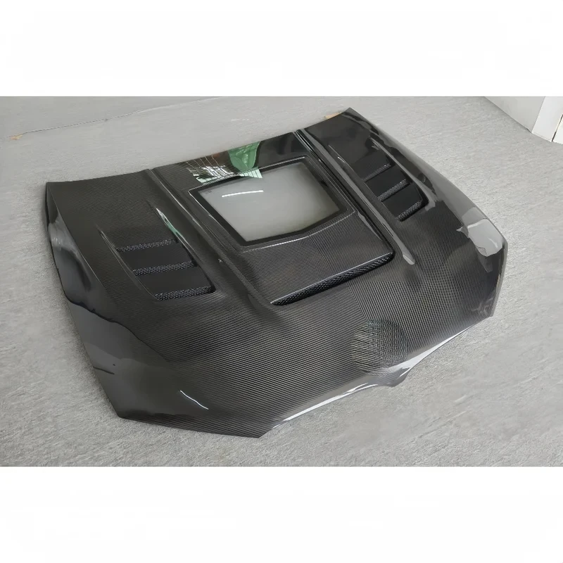 

Premium Dry Carbon Fiber Engine Cover Hood Auto Body Kit Exterior Modification Parts