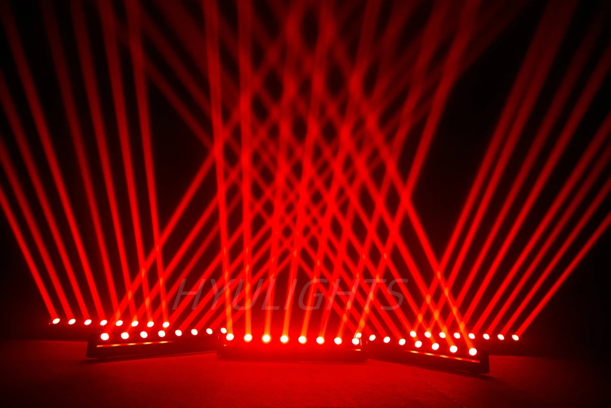 8x12W RGBW LED Bar Beam Moving Head Light Audience Luces De Discoteca Jeux De Lumières DJ Party Lights Luces DJ Lyre DJ