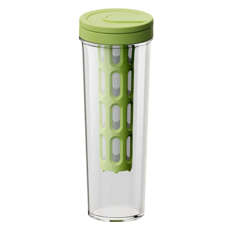 1L Capacity Cold Brew Coffee Maker Multipurpose Tea Mug With Filter Portable Sealed Water Bottle For Home Use
