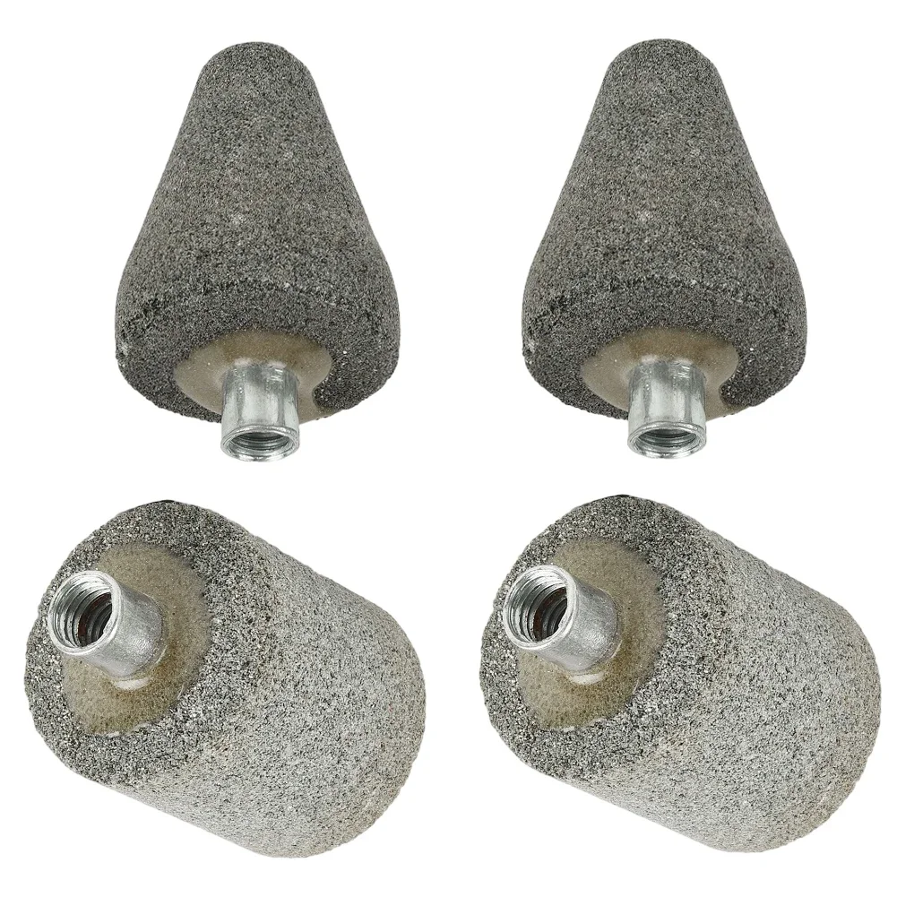 2pcs M10 Thread Angle Grinder Grinding Wheel Cylindrical/conical Grinding Head Grit 70 For 100 Type Angle Grinder Power Tools