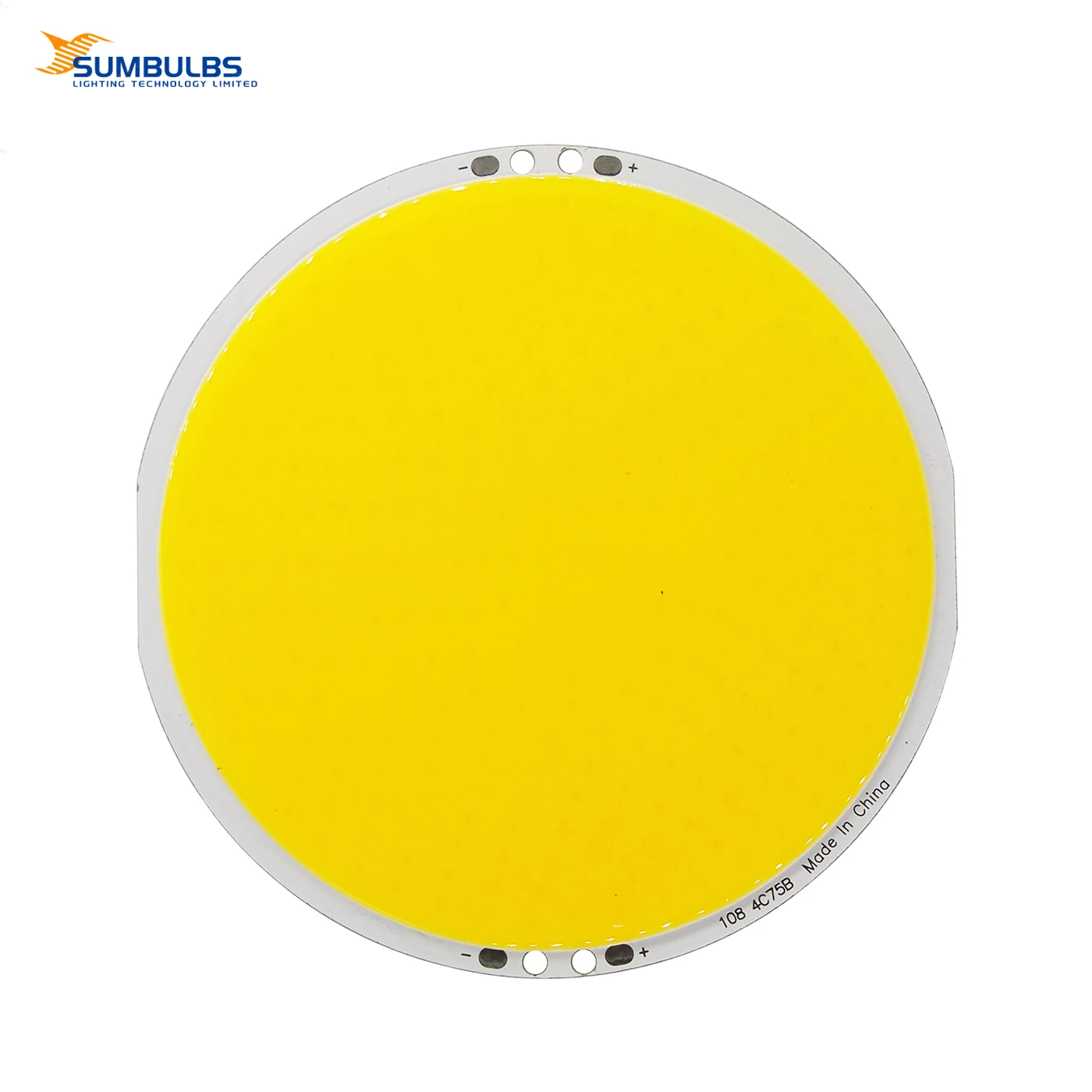 

108mm Round Small-Sun COB LED High Power Panel 50W DC 12V 100LM/W Light Source 3000K 6500K Blue for Indoor Outdoor DIY Lamp