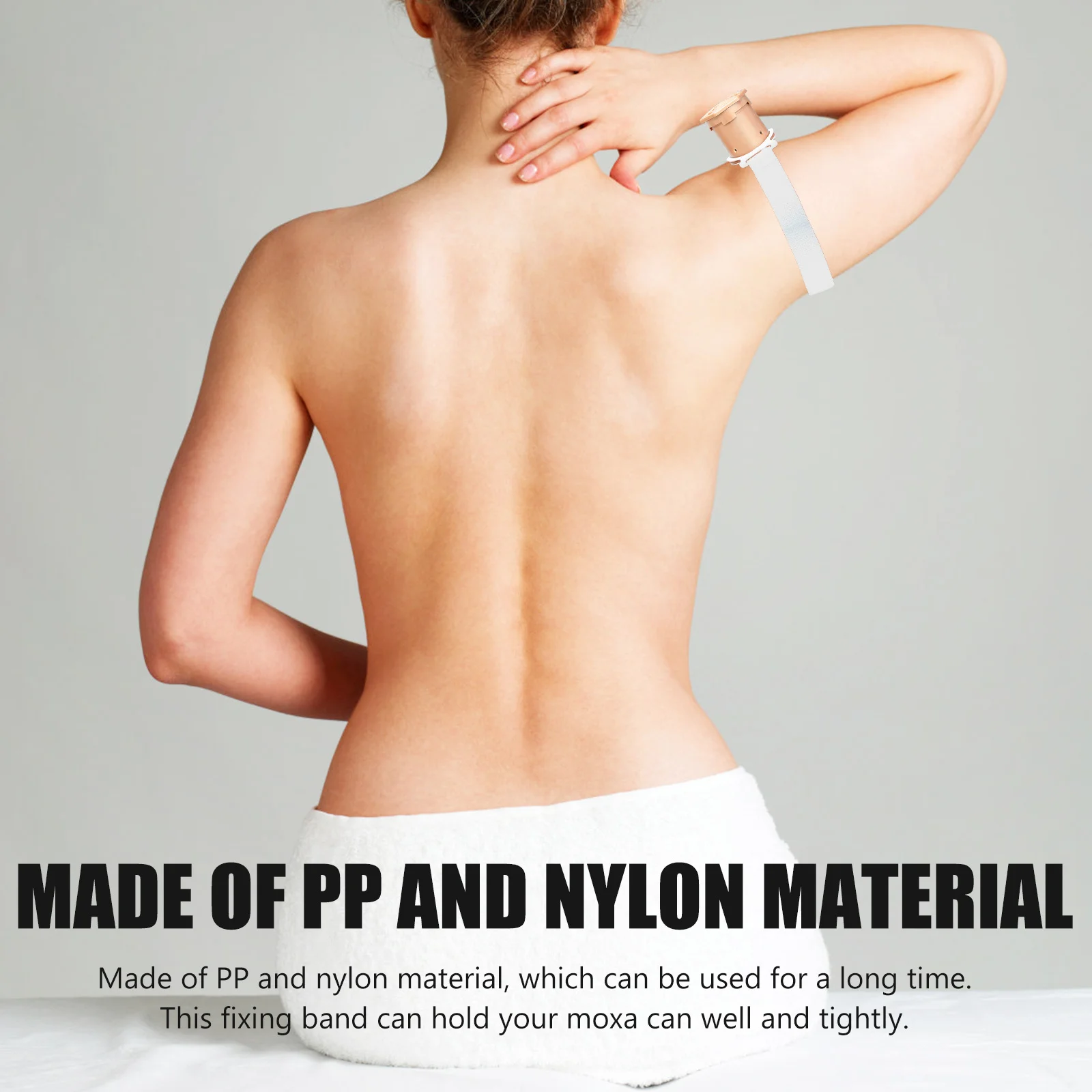 

6 шт. износостойкие ленты для моксы, портативные бытовые фиксаторы, профессиональный аксессуар для прижигания, ремни для моксы, аксессуары для прижигания