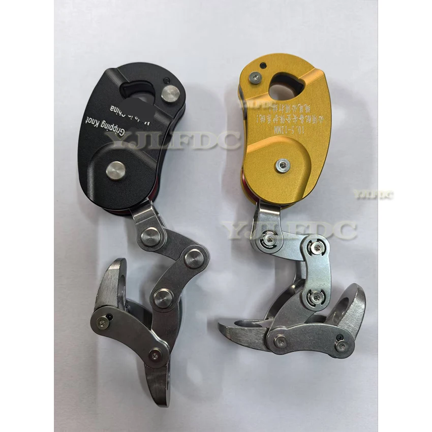 Simpul Genggam Panjat Pohon 10 Meter Pekerjaan Udara, Tali Pengaman, Perangkat Pengunci Otomatis, Pengambil Tali Katrol Luar Ruangan Hemat Tenaga Kerja