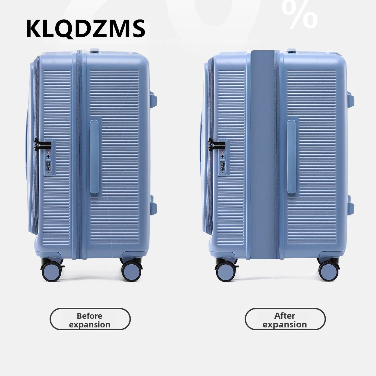 KLQDZMS Cabin Suitcase PC Boarding Box 20