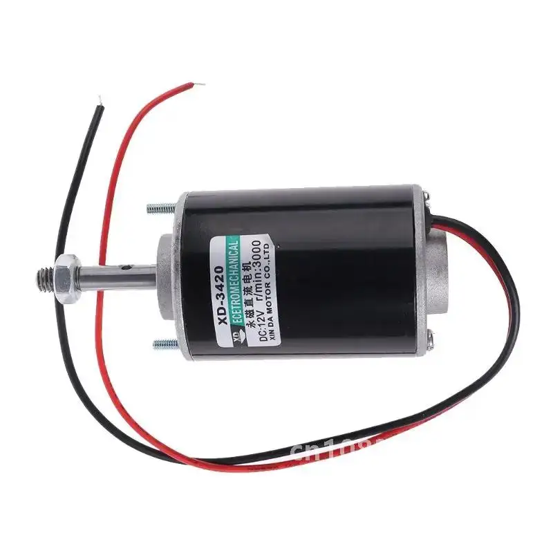 

DC 12V 3000RPM Electric Permanent Magnet High Speed Motor 30W CW/CCW Control For DIY Generator