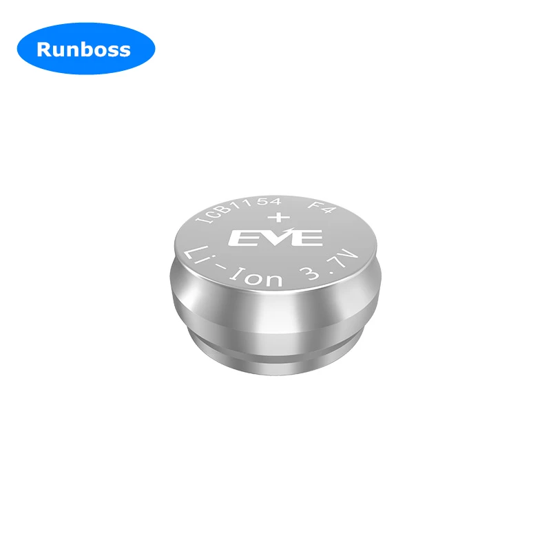 2PCS/Lot LIR1154 3.7V 54mAh Li-polymer rechargeable button lithium battery Headset Wireless TWS Bluetooth Earphone image 3