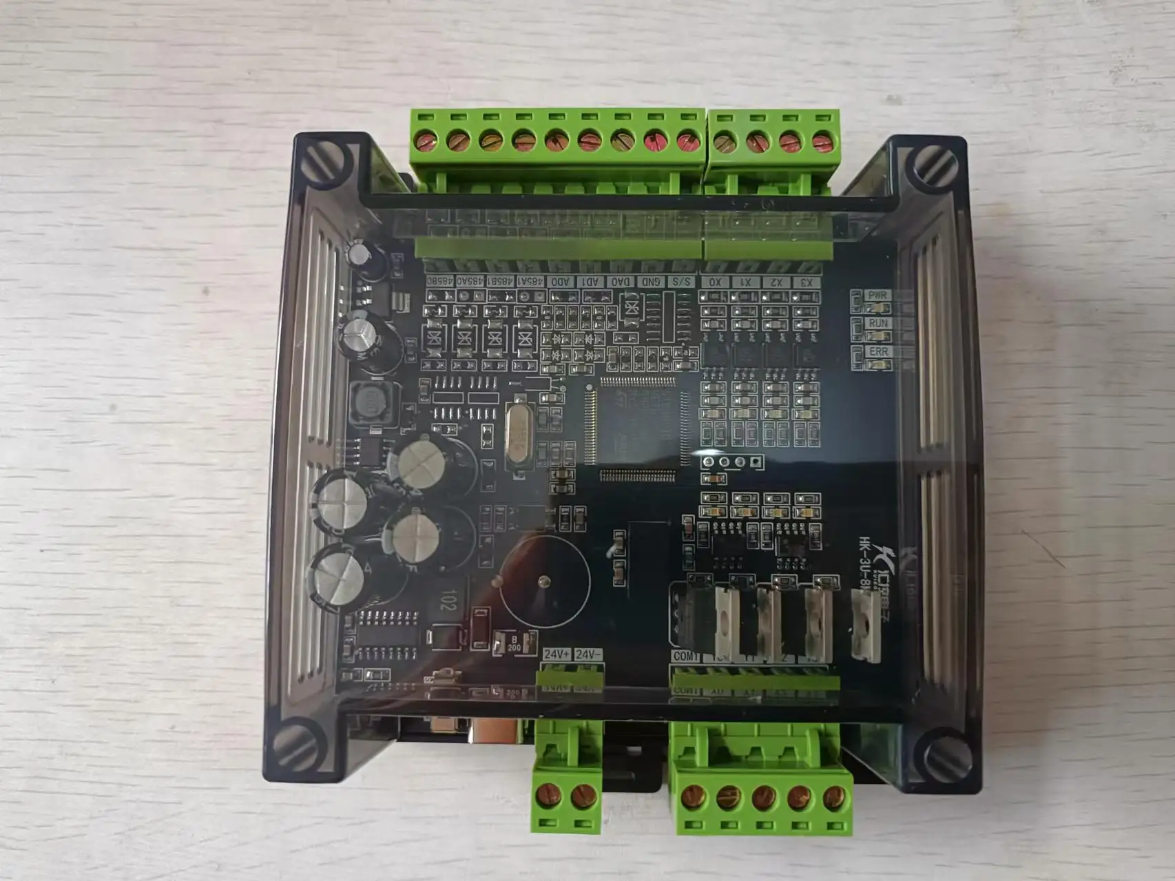 FX3U-8MR FX3U-8MT PLC  4 Input 4 Output  Type-C download port